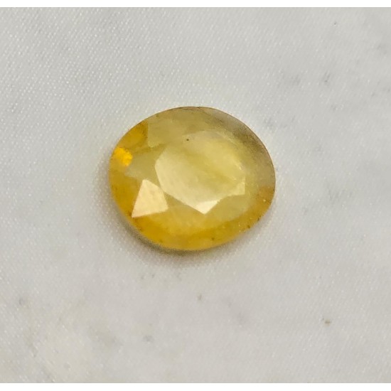 Bankok Pukhraj Stone – Natural Certified Yellow Sapphire